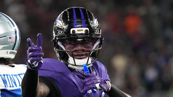 Baltimore Ravens wide receiver Zay Flowers Mandatory Credit: Kirby Lee-Imagn Images Baltimore Ravens wide receiver Zay Flowers Mandatory Credit: Kirby Lee-Imagn Images