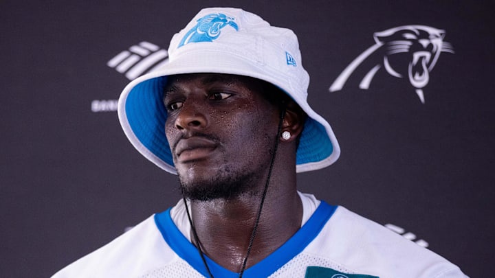 Carolina Panthers defensive lineman Tershawn Wharton