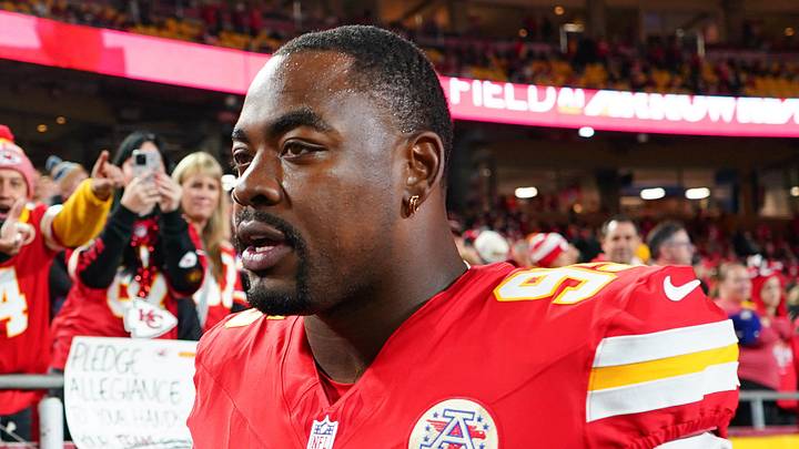 Kansas City Chiefs defensive end Chris Jones Kansas City Chiefs defensive end Chris Jones