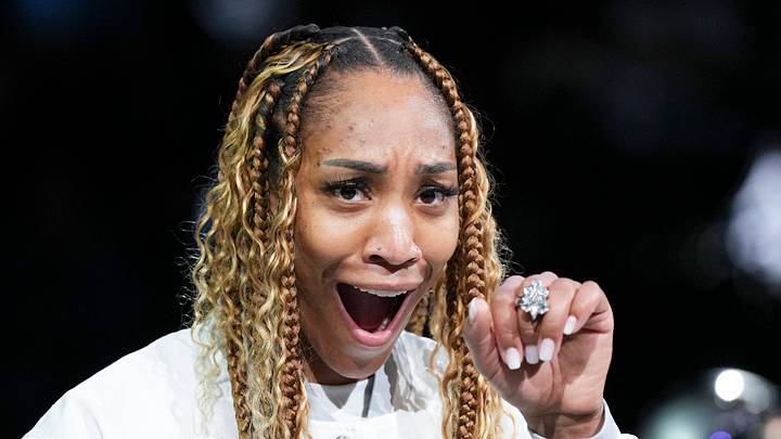 Las Vegas Aces center A'ja Wilson Las Vegas Aces center A'ja Wilson