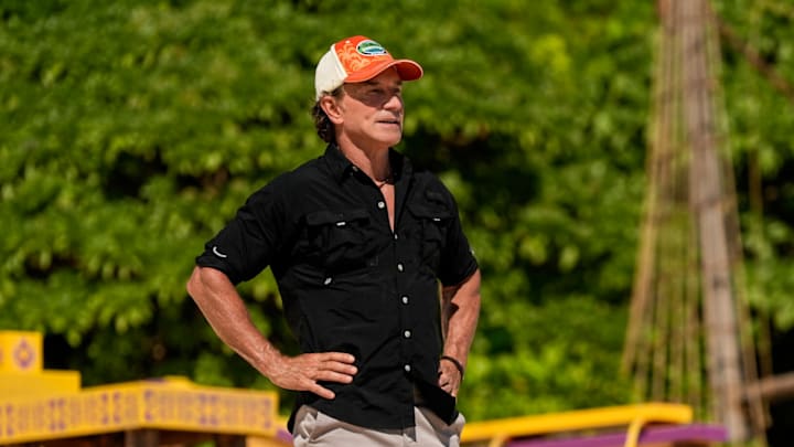 “Go Kick Rocks, Bro” – An unexpected shakeup shifts the castaways’ game trajectories in an all-new direction. Teammates must rely on one another to succeed in a grueling immunity and reward challenge. Then, a wild goose chase unfolds to reinstate one castaway’s vote after the discovery of a beware advantage, on SURVIVOR, Wednesday, Oct. 15 Photo: Robert Voets/CBS ©2025 CBS Broadcasting, Inc. All Rights Reserved.