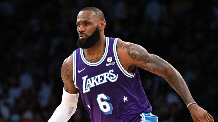 Los Angeles Lakers forward LeBron James in 2022. Los Angeles Lakers forward LeBron James in 2022.