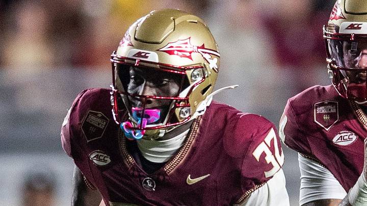Florida State Seminoles running back Ousmane Kromah (32) sprints towards the end zone. The Florida State Seminoles defeated the New Mexico State Aggies 34-17 at Doak Campbell Stadium on Saturday, Aug. 29, 2026.