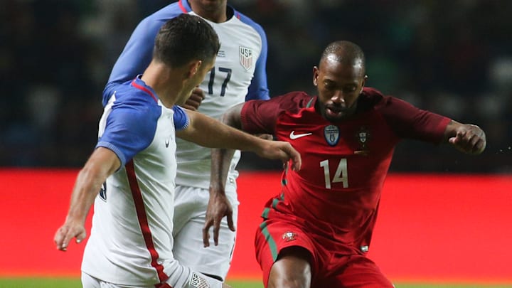 Estados Unidos y Portugal en un amistoso del 2017