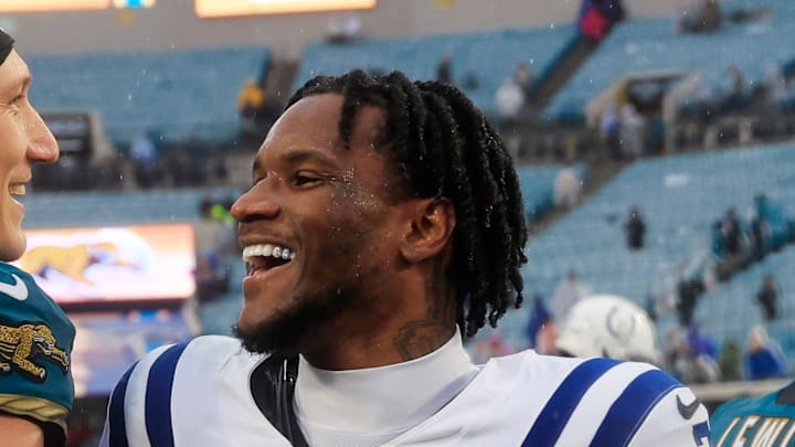 Indianapolis Colts cornerback Charvarius Ward after a game