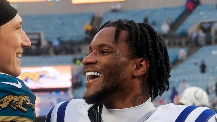 Indianapolis Colts cornerback Charvarius Ward after a game