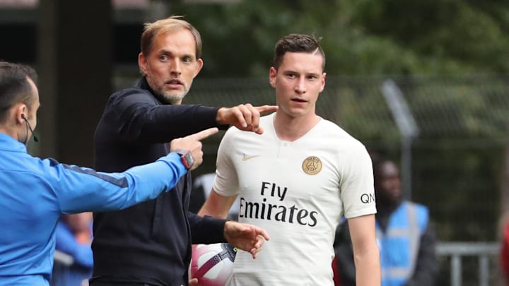 Thomas Tuchel und Julian Draxler in der gemeinsamen Zeit bei PSG