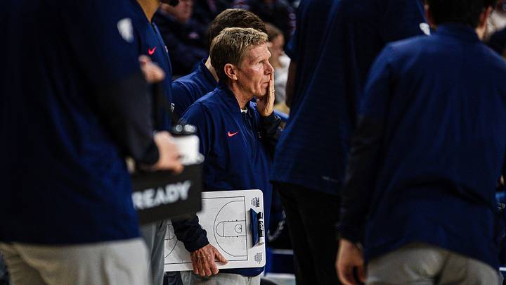 Gonzaga Bulldogs head coach Mark Few.