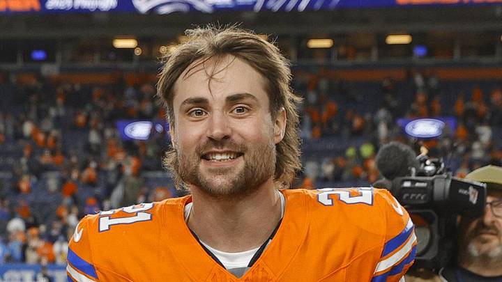 Denver Broncos cornerback Riley Moss 