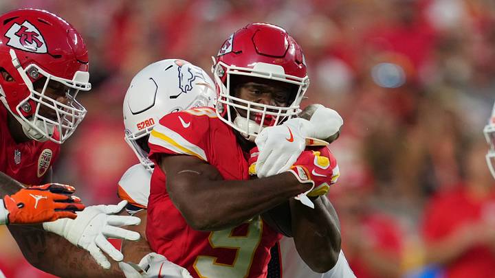 Kansas City Chiefs running back Kenneth Walker III Kansas City Chiefs running back Kenneth Walker III