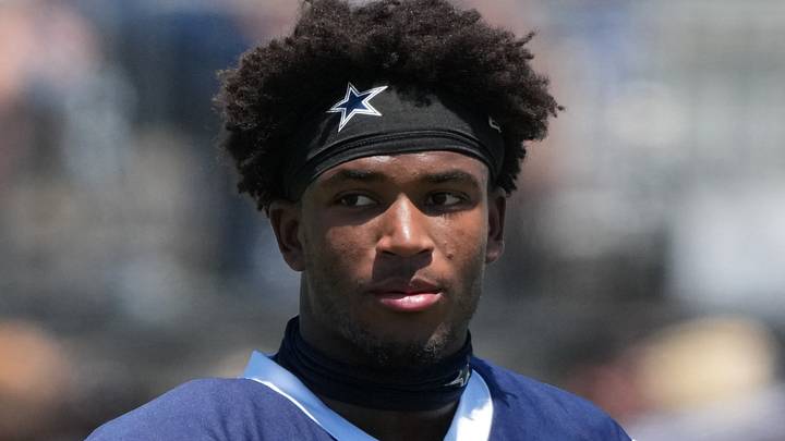 Dallas Cowboys defensive back Caleb Downs Dallas Cowboys defensive back Caleb Downs