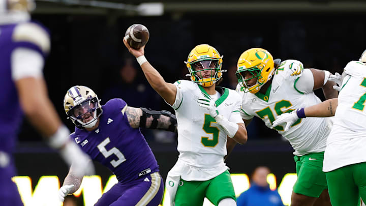 What makes Dante Moore the top player in the 2026 NFL Draft What makes Dante Moore the top player in the 2026 NFL Draft