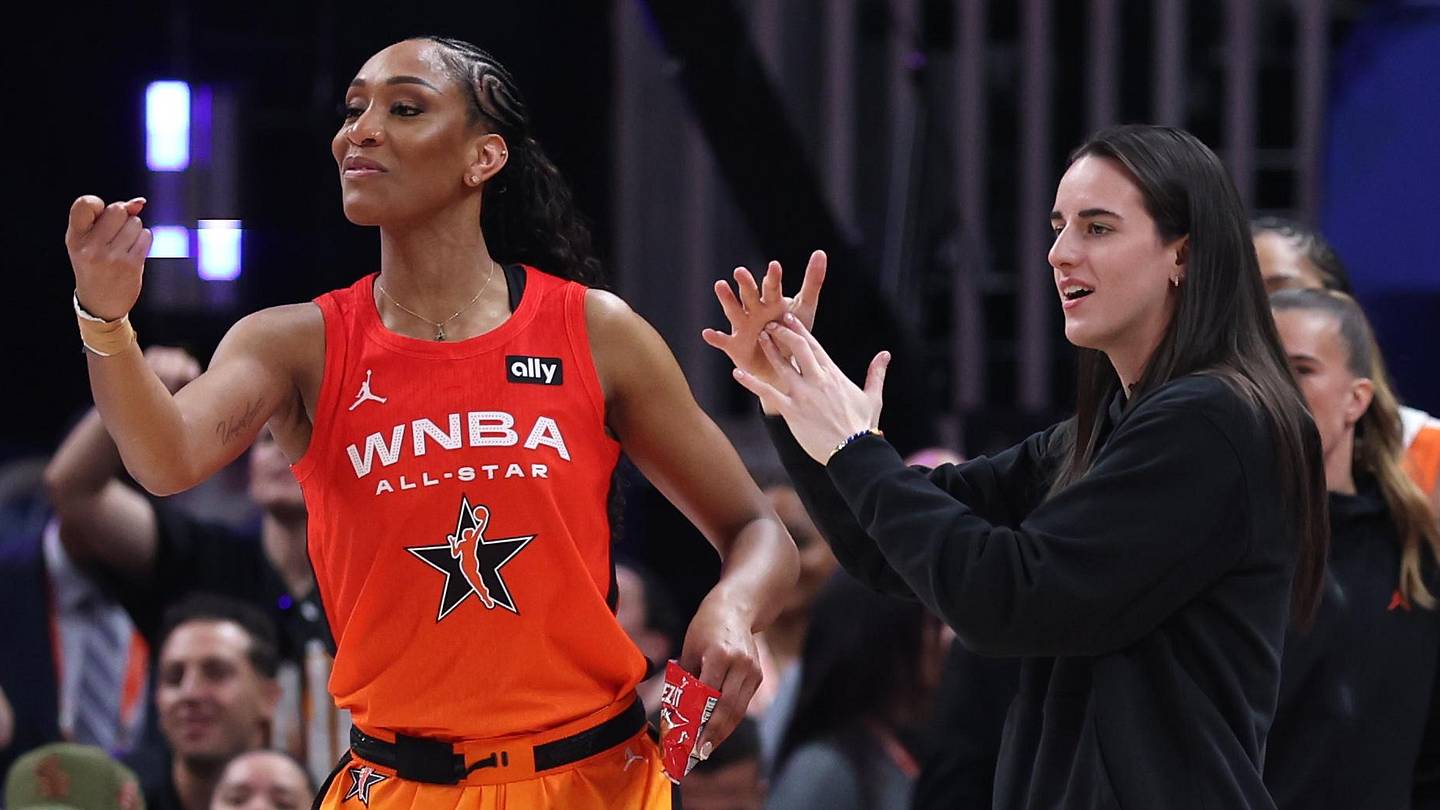 Wnba Cd WNBA All-Star Game Sees Ratings Drop Without Caitlin Clark