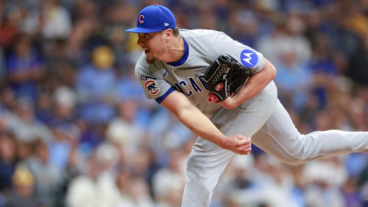 Division Series - Chicago Cubs v Milwaukee Brewers - Game Five Division Series - Chicago Cubs v Milwaukee Brewers - Game Five