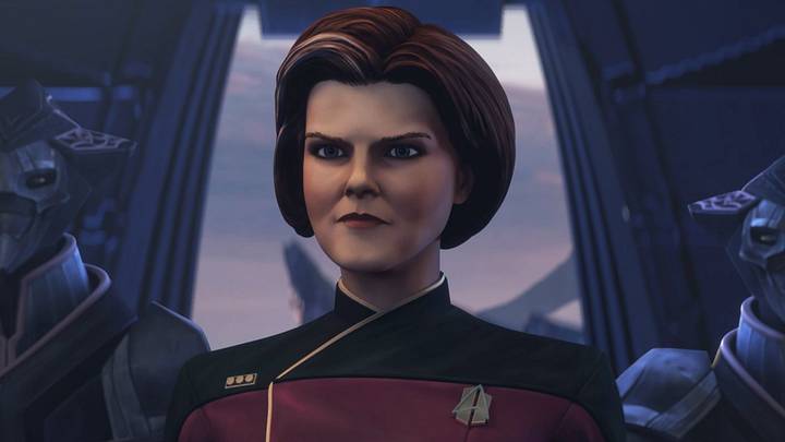 Star Trek: Prodigy Kate Mulgrew Admiral Janeway season 2 Star Trek: Prodigy Kate Mulgrew Admiral Janeway season 2