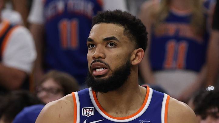 The Knicks have paused contract discussions with Karl-Anthony Towns