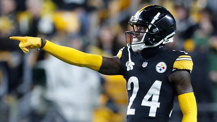Pittsburgh Steelers cornerback Joey Porter Jr. Pittsburgh Steelers cornerback Joey Porter Jr.