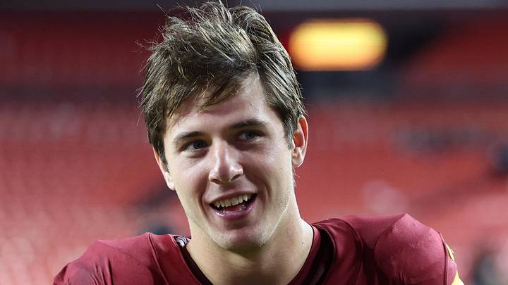 Washington Commanders wide receiver Luke McCaffrey 