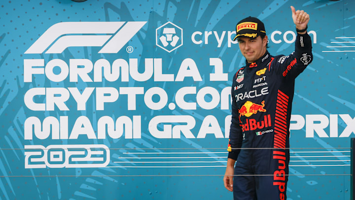Sergio "Checo" Pérez en el Gran Premio de Miami de 2023