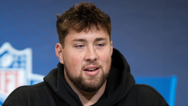 Carolina Panthers offensive tackle Monroe Freeling