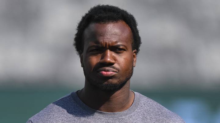 Aug 14, 2026; East Rutherford, New Jersey, USA; Tampa Bay Buccaneers linebacker Rueben Bain Jr. (3) warms up before a game against the New York Giants at MetLife Stadium. Mandatory Credit: John Jones-Imagn Images Aug 14, 2026; East Rutherford, New Jersey, USA; Tampa Bay Buccaneers linebacker Rueben Bain Jr. (3) warms up before a game against the New York Giants at MetLife Stadium. Mandatory Credit: John Jones-Imagn Images