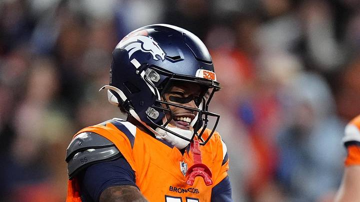 Denver Broncos wide receiver Troy Franklin
