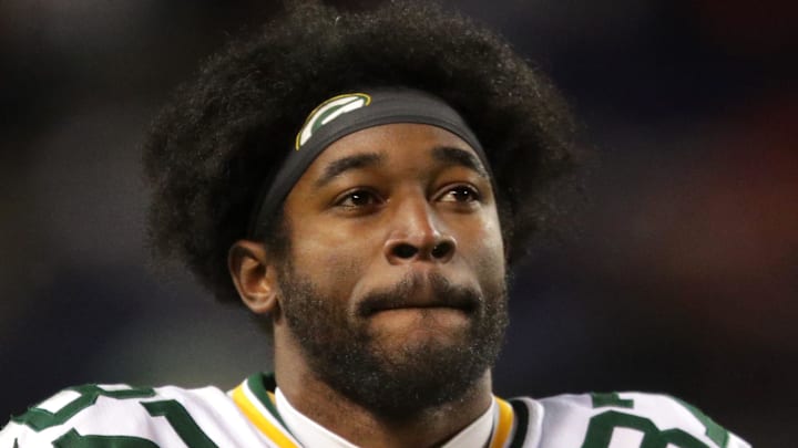 Green Bay Packers wide receiver Romeo Doubs (87) reacts following the Packers’ loss to the Chicago Bears during their wild-card playoff football game Saturday, January 10, 2026, at Soldier Field in Chicago, Illinois. The Bears defeated the Packers 31-27.
Wm. Glasheen /USA TODAY NETWORK-Wisconsin.