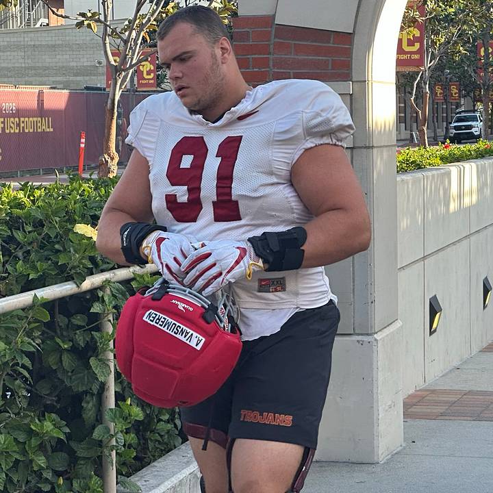 USC Trojans Lincoln Riley Recruiting Transfer Portal Skyler Jones Alex VanSumeren Jahkeem Stewart Jide Abasiri Spring USC Trojans Lincoln Riley Recruiting Transfer Portal Skyler Jones Alex VanSumeren Jahkeem Stewart Jide Abasiri Spring