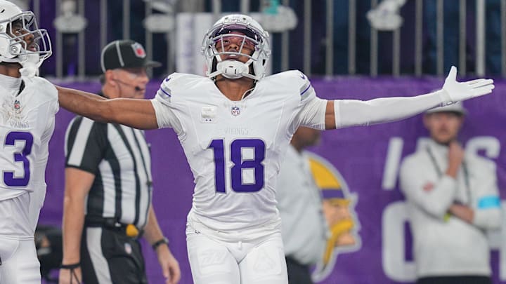 Vikings WR Justin Jefferson is among the top 10 overall fantasy football players for 2025.