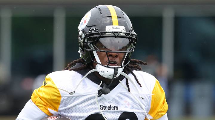 Pittsburgh Steelers running back Kaleb Johnson