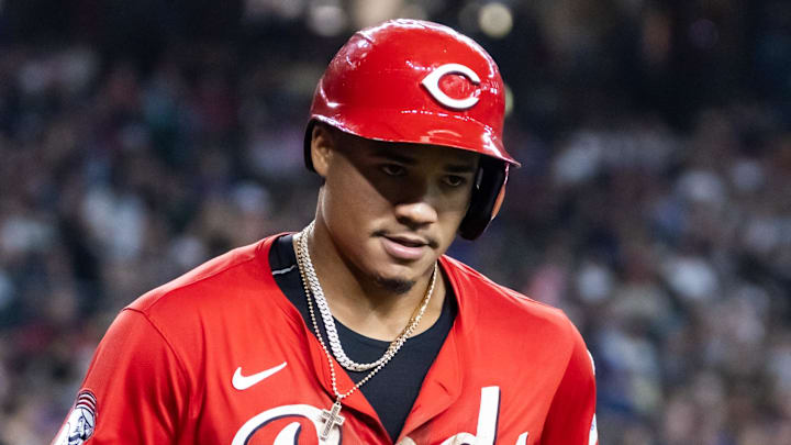 Cincinnati Reds infielder Noelvi Marte (16) Cincinnati Reds infielder Noelvi Marte (16)