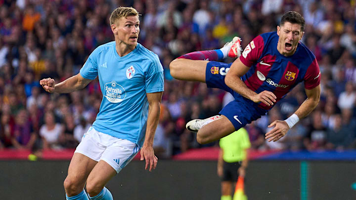 Robert Lewandowski será titular en el juego del FC Barcelona vs. Celta de Vigo 