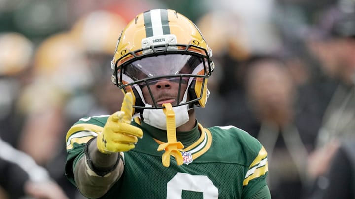 Green Bay Packers wide receiver Matthew Golden