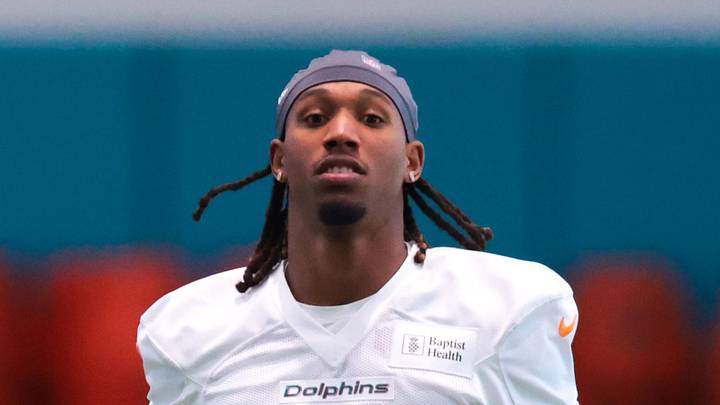 Miami Dolphins wide receiver Caleb Douglas Miami Dolphins wide receiver Caleb Douglas