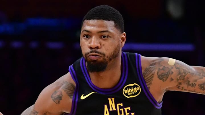 Los Angeles Lakers guard Marcus Smart