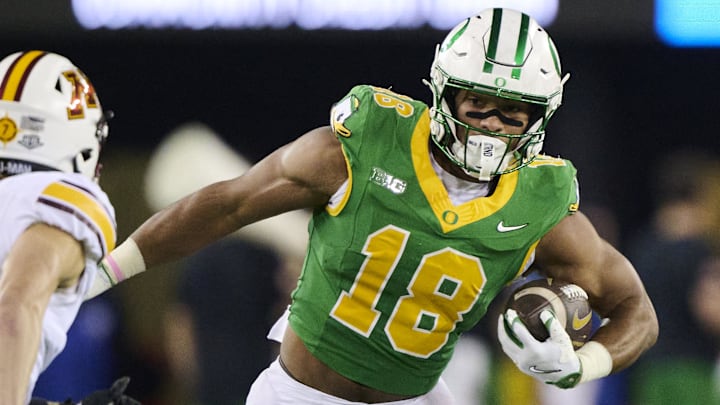 Oregon tight end Kenyon Sadiq could become a fantasy football superstar during his rookie season. Oregon tight end Kenyon Sadiq could become a fantasy football superstar during his rookie season.