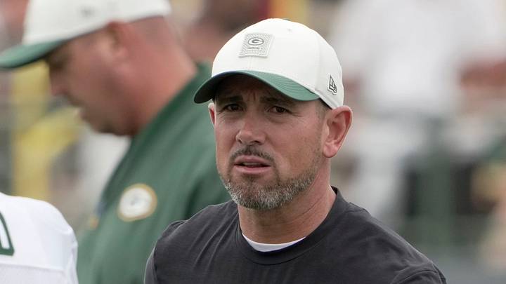 Green Bay Packers head coach Matt LaFleur is shown at training camp Friday, July 31, 2026 in Green Bay, Wisconsin. Green Bay Packers head coach Matt LaFleur is shown at training camp Friday, July 31, 2026 in Green Bay, Wisconsin.