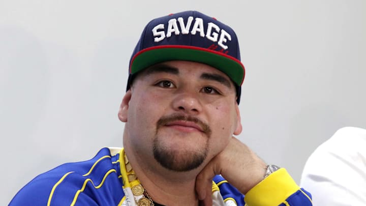 Mexican boxer Andy Ruiz on September 17, 2023.