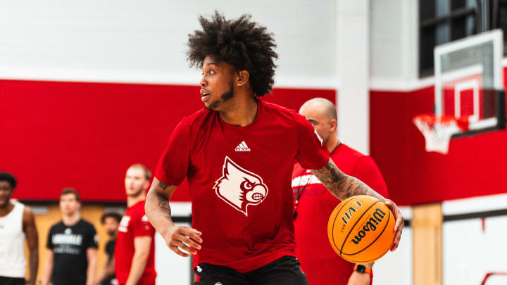 Louisville guard Koren Johnson