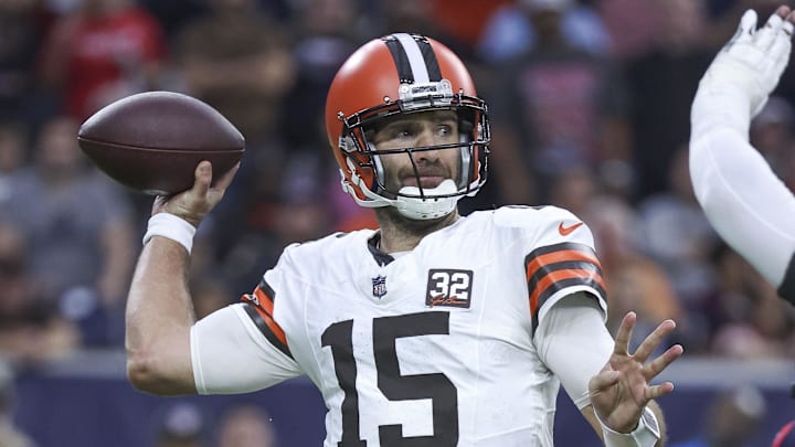 Joe Flacco is back in Cleveland after signing a one-year deal with the team. 