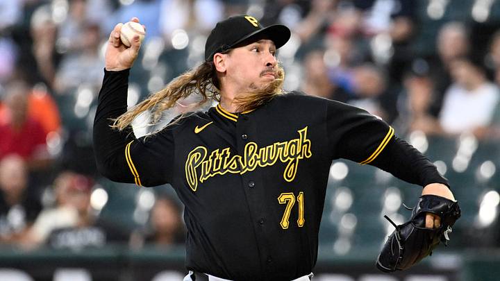 Sep 9, 2026; Chicago, Illinois, USA; Pittsburgh Pirates pitcher Lake Bachar (71) delivers the ball during the first inning against the Chicago White Sox at Rate Field. Mandatory Credit: Matt Marton-Imagn Images Sep 9, 2026; Chicago, Illinois, USA; Pittsburgh Pirates pitcher Lake Bachar (71) delivers the ball during the first inning against the Chicago White Sox at Rate Field. Mandatory Credit: Matt Marton-Imagn Images