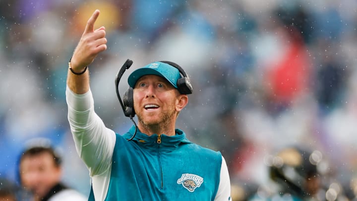 Jacksonville Jaguars - head coach Liam Coen Jacksonville Jaguars - head coach Liam Coen