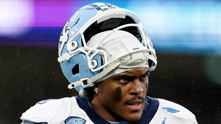 Aug 29, 2026; Dublin, Co. Dublin, IRL; North Carolina Tar Heels wide receiver Jordan Shipp (1) reacts against the TCU Horned Frogs in the second half at Aviva Stadium. Mandatory Credit: Laszlo Geczo-Imagn Images Aug 29, 2026; Dublin, Co. Dublin, IRL; North Carolina Tar Heels wide receiver Jordan Shipp (1) reacts against the TCU Horned Frogs in the second half at Aviva Stadium. Mandatory Credit: Laszlo Geczo-Imagn Images