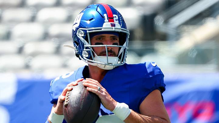 New York Giants quarterback Brandon Allen