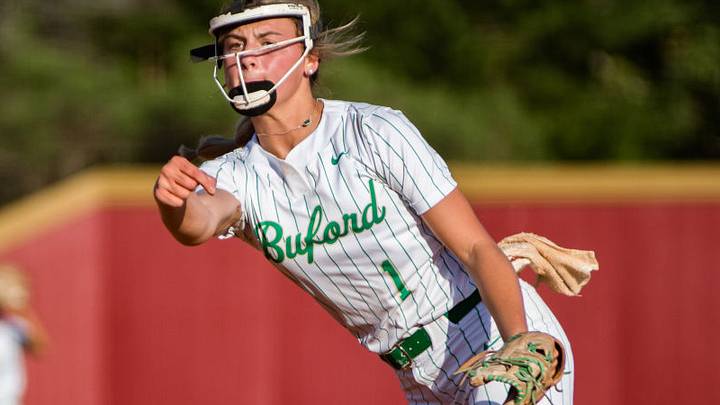 Buford pitcher Caroline Stanton Buford pitcher Caroline Stanton