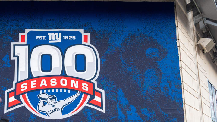 New York Giants 100th season logo  