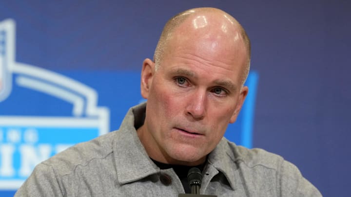 Baltimore Ravens general manager Eric DeCosta