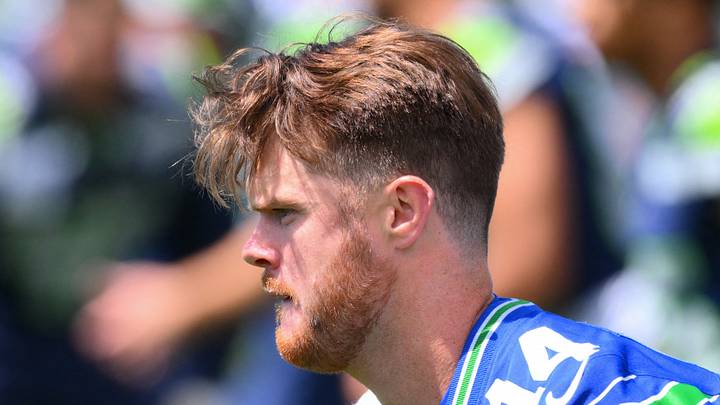 Seattle Seahawks quarterback Sam Darnold during minicamp at Virginia Mason Athletic Center. Seattle Seahawks quarterback Sam Darnold during minicamp at Virginia Mason Athletic Center.