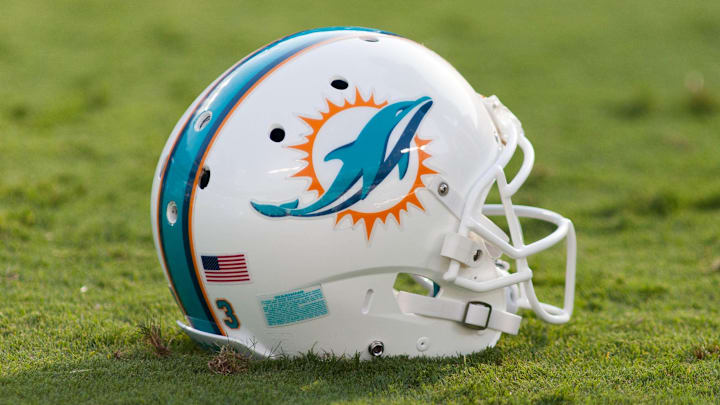Miami Dolphins helmet