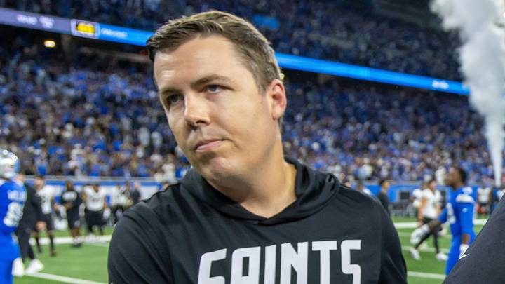 New Orleans Saints head coach Kellen Moore 